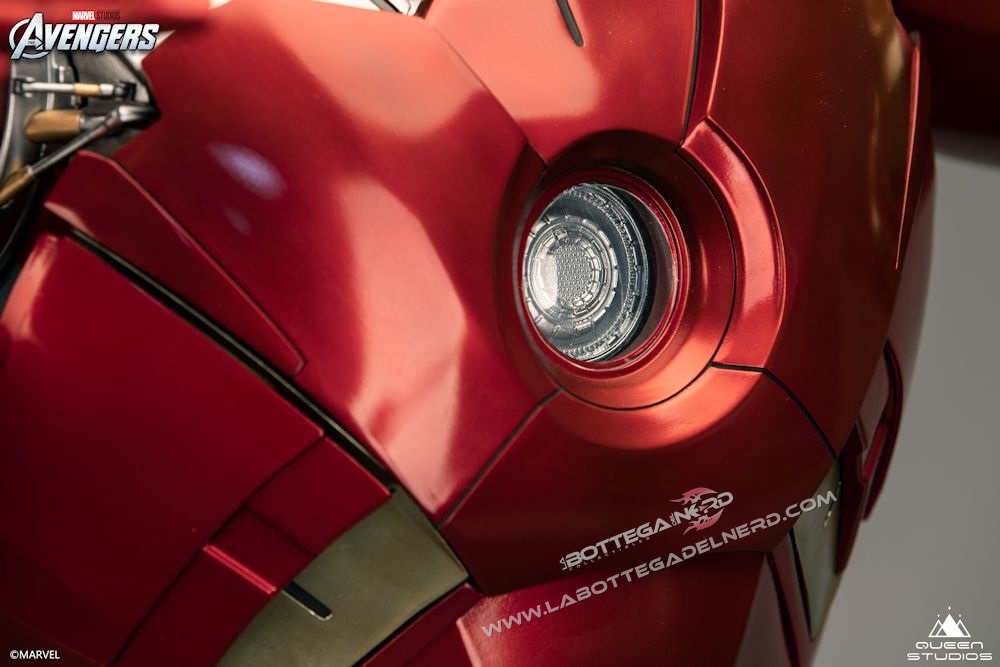 Marvel - Statua Queen Studios 1:2 Iron Man Mark 7 116cm - immagine 4