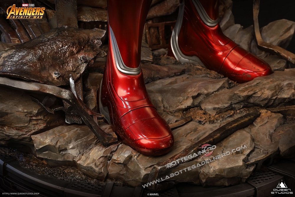 Marvel - Statua Queen Studios 1:2 Iron Man Mark 50 116cm - immagine 9