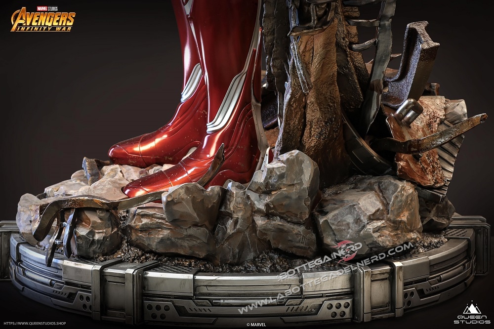 Marvel - Statua Queen Studios 1:2 Iron Man Mark 50 116cm - immagine 8