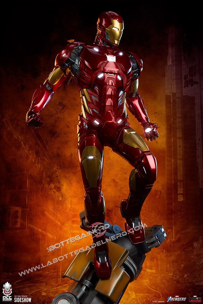 MARVEL - Marvel's Avengers Statue 1/3 Iron Man 90cm - immagine 3