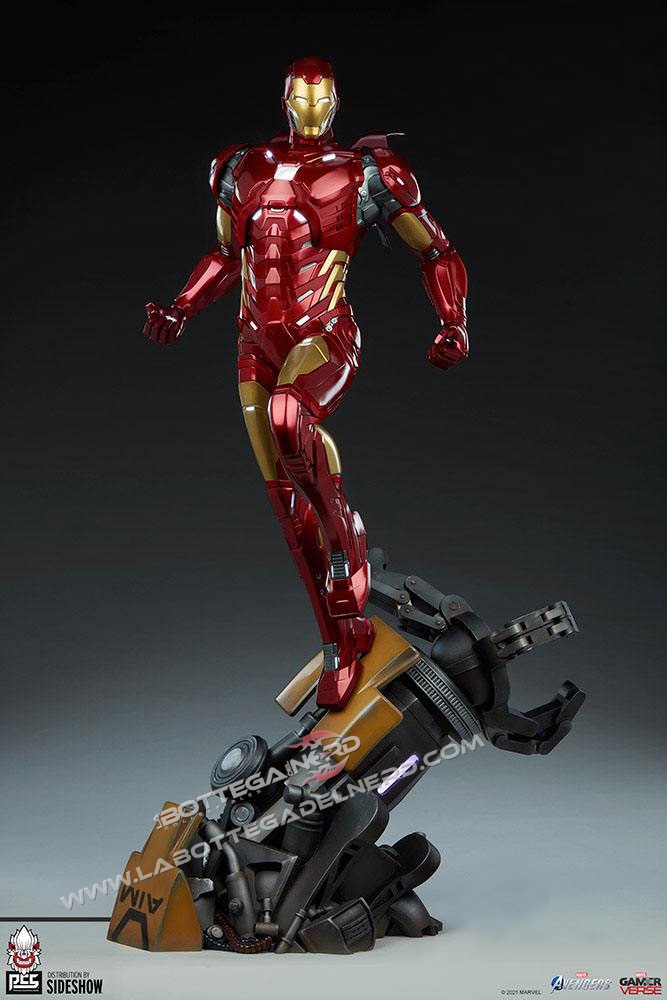 MARVEL - Marvel's Avengers Statue 1/3 Iron Man 90cm - immagine 4