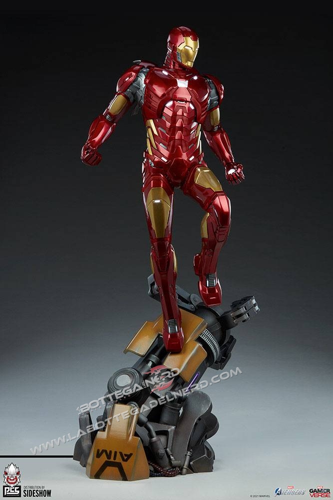 MARVEL - Marvel's Avengers Statue 1/3 Iron Man 90cm - immagine 5