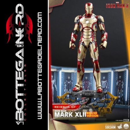 Iron Man 3 - Action Figure 1/4 Iron Man Mark XLII Deluxe 49cm