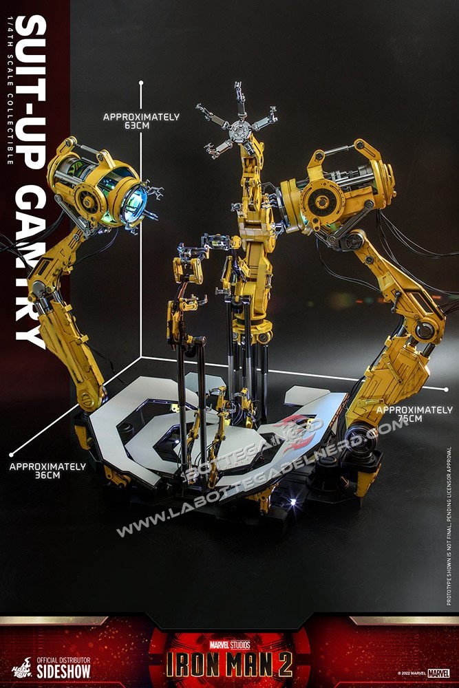 Iron Man 2 - Accessories Collection Iron Man Suit-Up Gantry - immagine 2