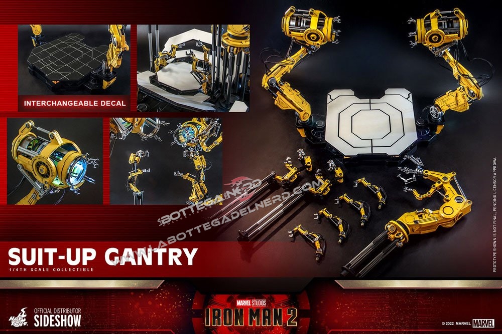 Iron Man 2 - Accessories Collection Iron Man Suit-Up Gantry - immagine 6