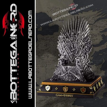 Game of Thrones - Iron Throne 7" (Trono di Spade) NOBLE COLLECTION