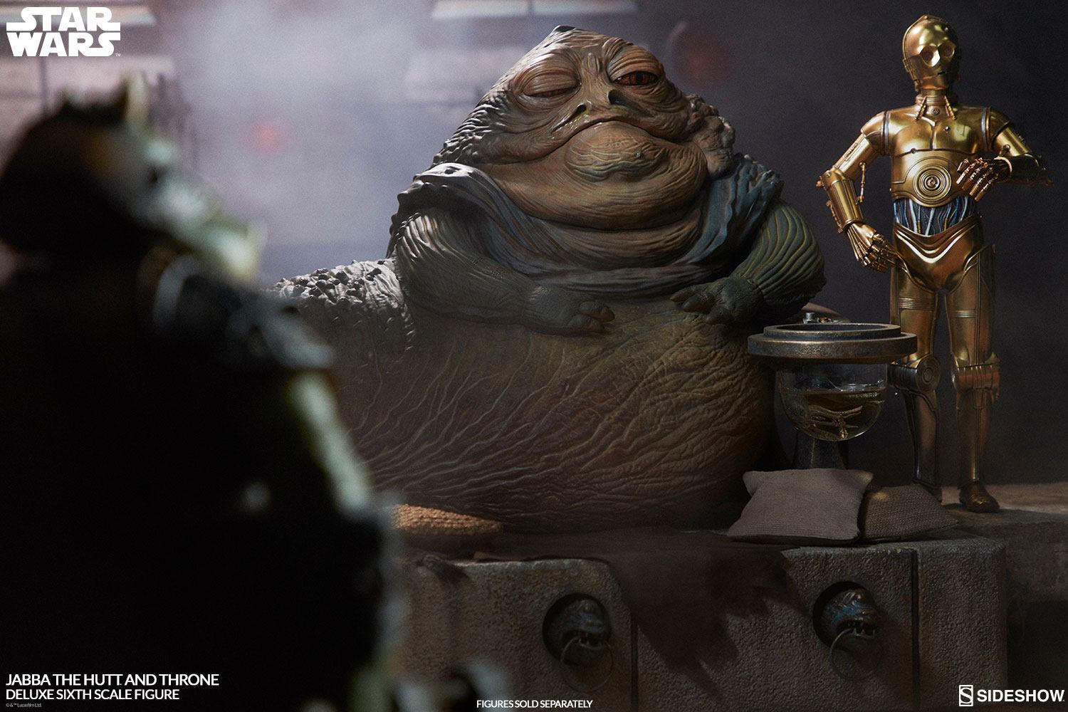 Star Wars Episode VI - Jabba the Hutt & Throne Deluxe 1/6 - immagine 3