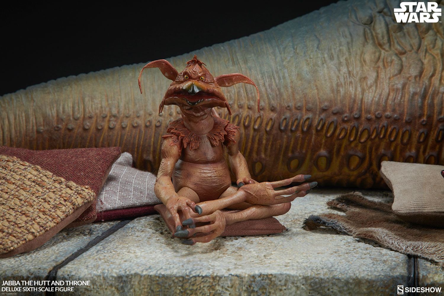 Star Wars Episode VI - Jabba the Hutt & Throne Deluxe 1/6 - immagine 8