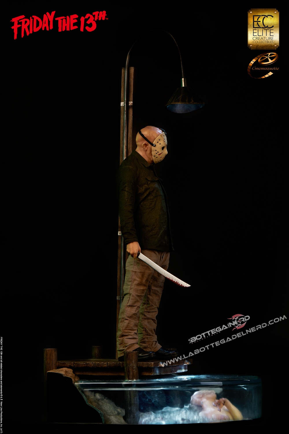 Venerdì 13 - Maquette 1/3 Jason Voorhees Dark Reflection 115cm - immagine 2