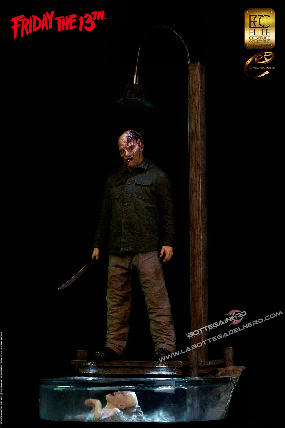 Venerdì 13 - Maquette 1/3 Jason Voorhees Dark Reflection 115cm - immagine 5