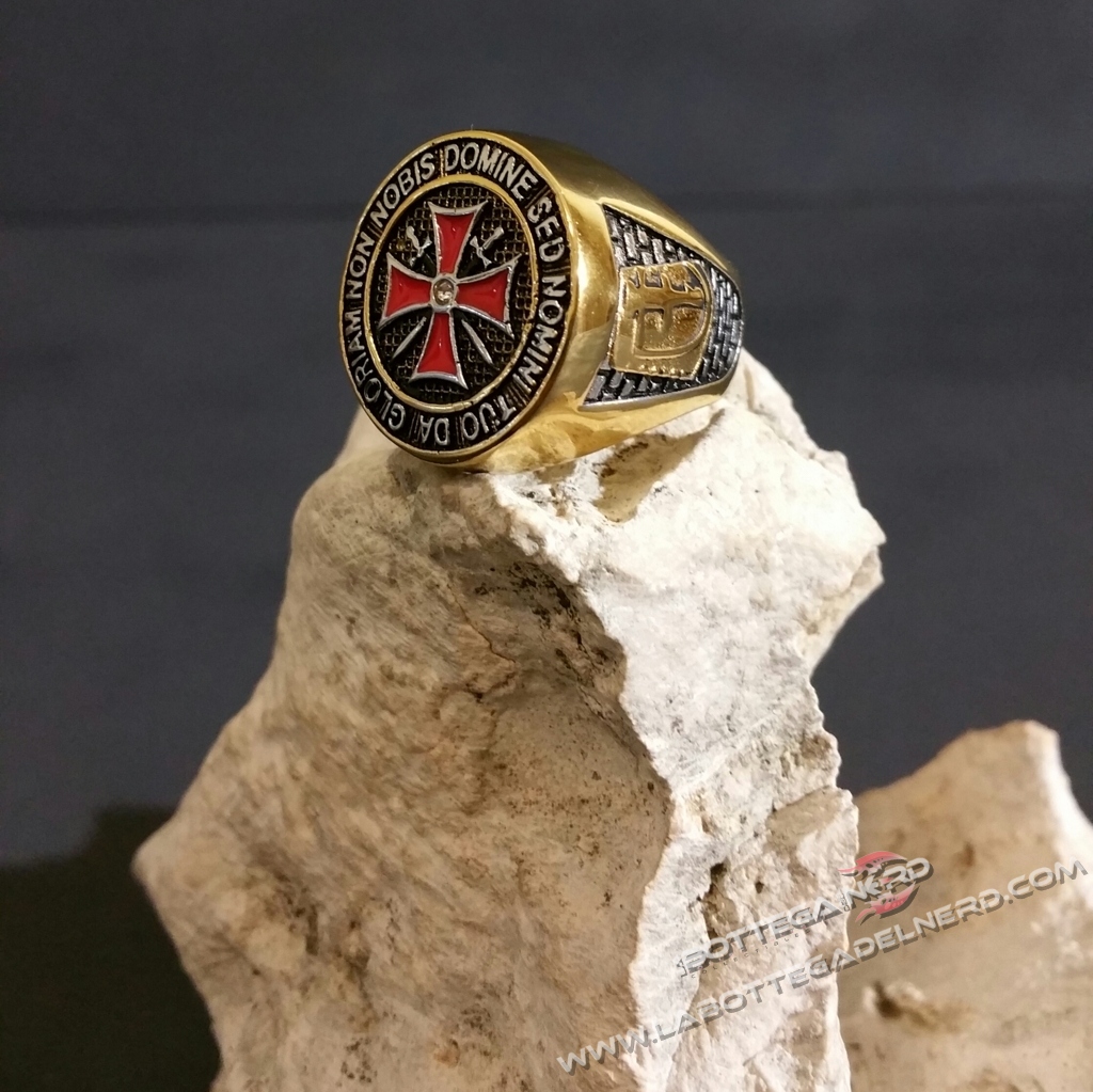 Anello gold Knights Templar - immagine 2