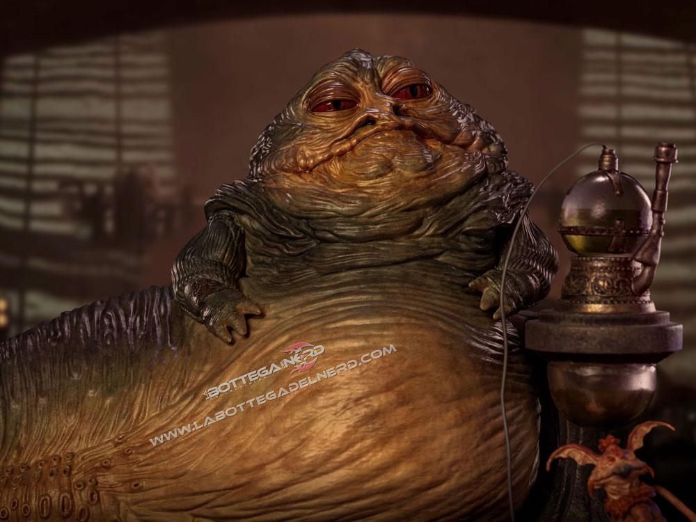 Star Wars - Deluxe Art Scale Statue 1/10 Jabba The Hutt 38cm - immagine 2