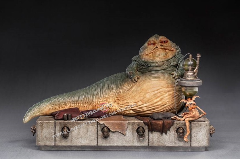 Star Wars - Deluxe Art Scale Statue 1/10 Jabba The Hutt 38cm - immagine 8