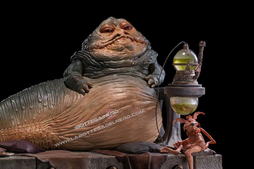 Star Wars - Deluxe Art Scale Statue 1/10 Jabba The Hutt 38cm - immagine 4