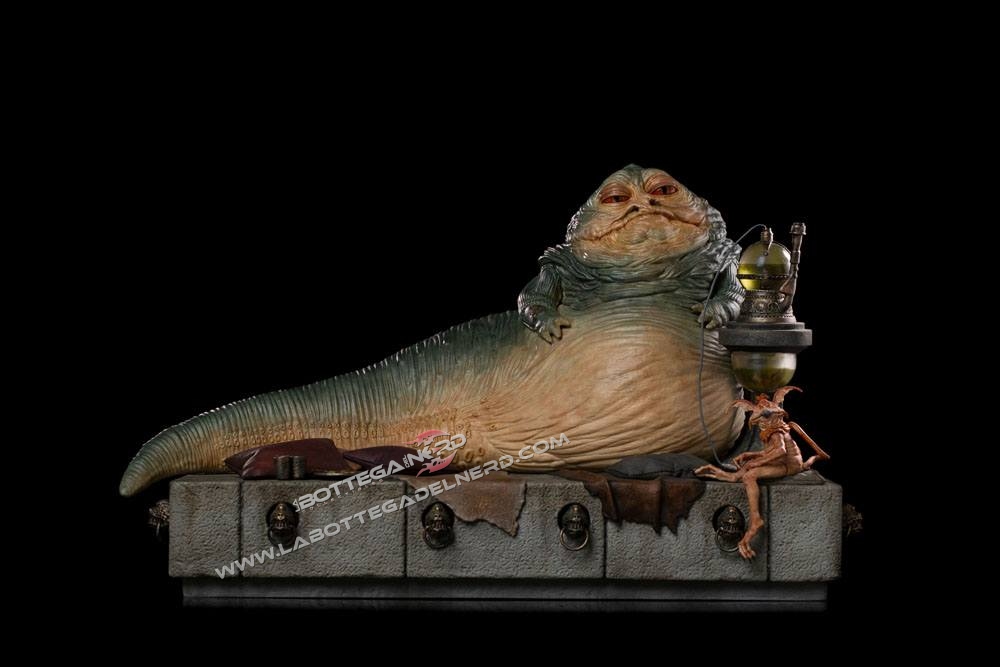 Star Wars - Deluxe Art Scale Statue 1/10 Jabba The Hutt 38cm - immagine 3