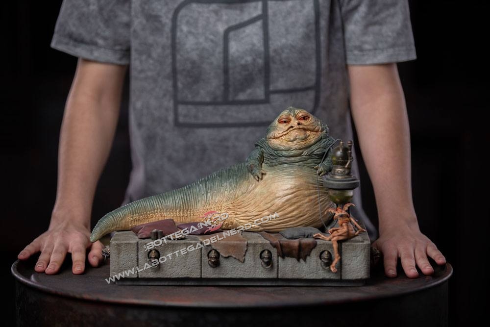 Star Wars - Deluxe Art Scale Statue 1/10 Jabba The Hutt 38cm - immagine 9