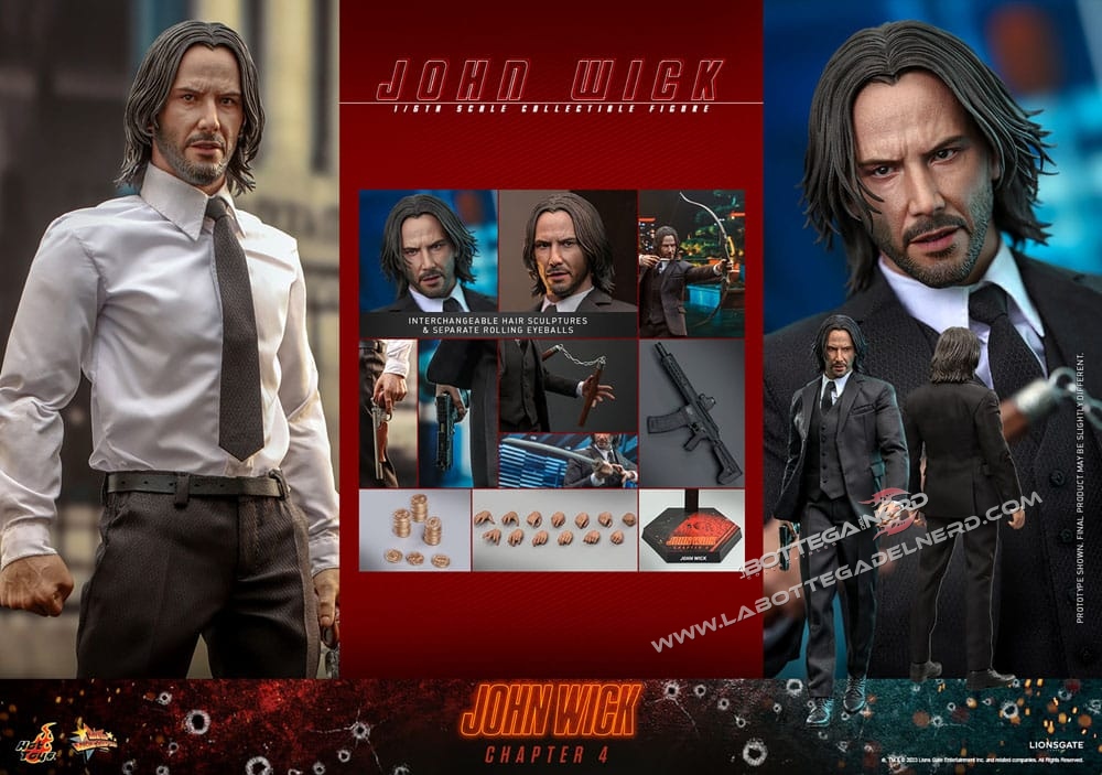 John Wick: Chapter 4 - Action Figure 1/6 John Wick 30cm - immagine 10