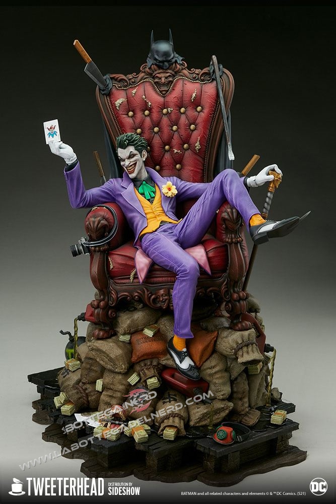 DC Comic - Statue Maquette DC Comics The Joker 52cm - immagine 5