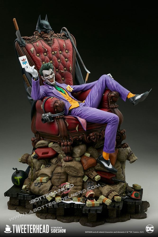 DC Comic - Statue Maquette DC Comics The Joker 52cm - immagine 4