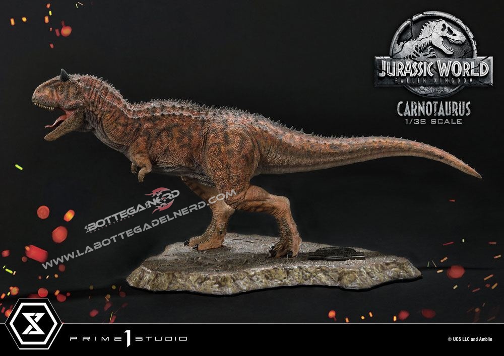 Jurassic World: Fallen Kingdom - PVC Statue 1/38 Carnotaurus 16cm - immagine 2