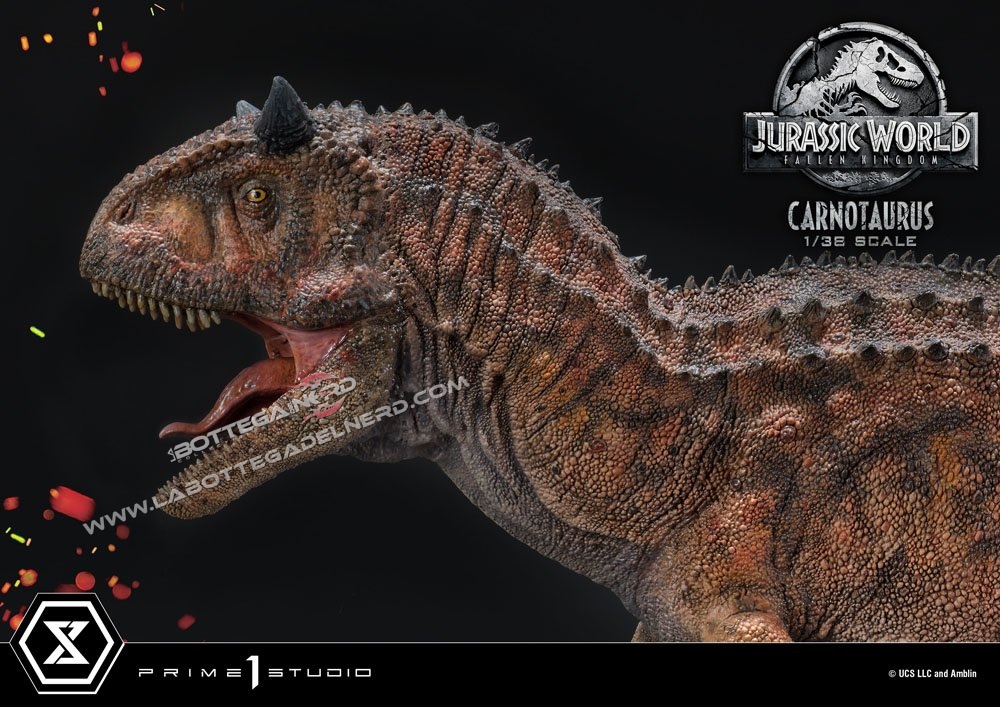 Jurassic World: Fallen Kingdom - PVC Statue 1/38 Carnotaurus 16cm - immagine 7