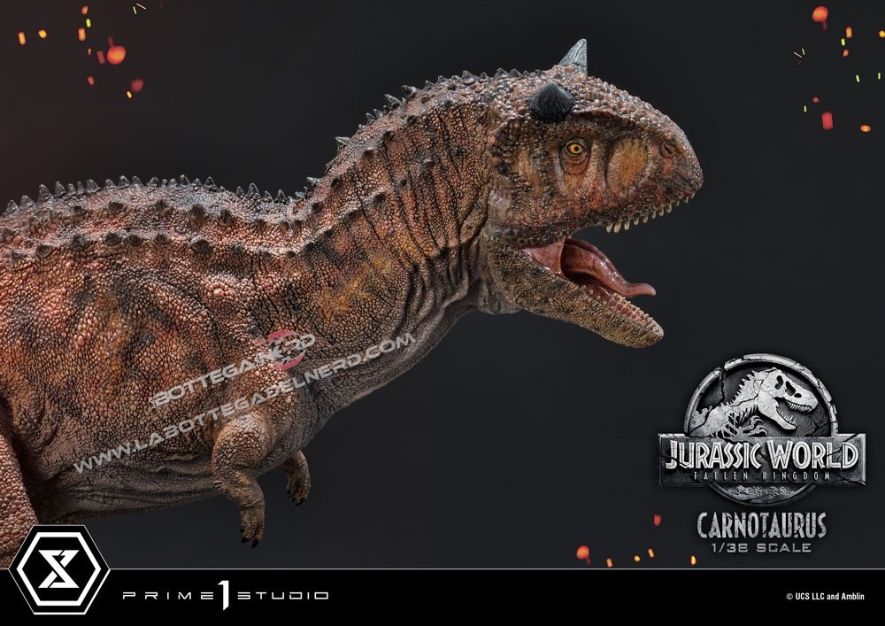 Jurassic World: Fallen Kingdom - PVC Statue 1/38 Carnotaurus 16cm - immagine 6