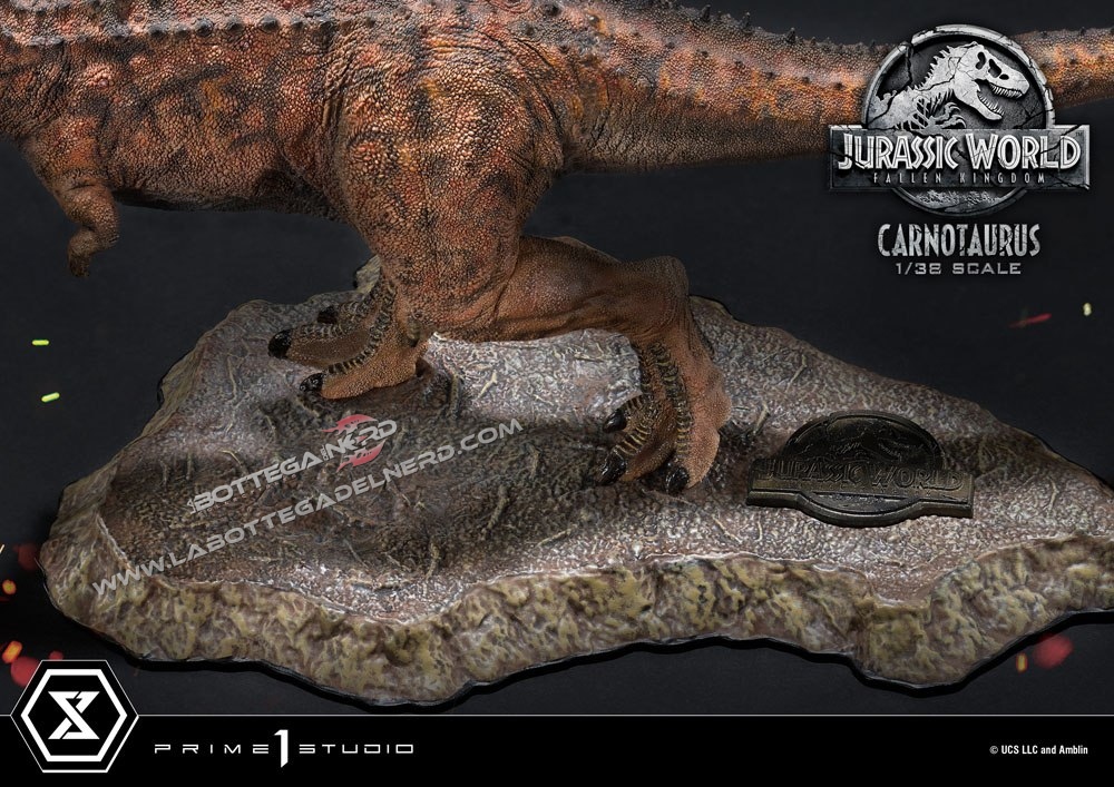 Jurassic World: Fallen Kingdom - PVC Statue 1/38 Carnotaurus 16cm - immagine 5