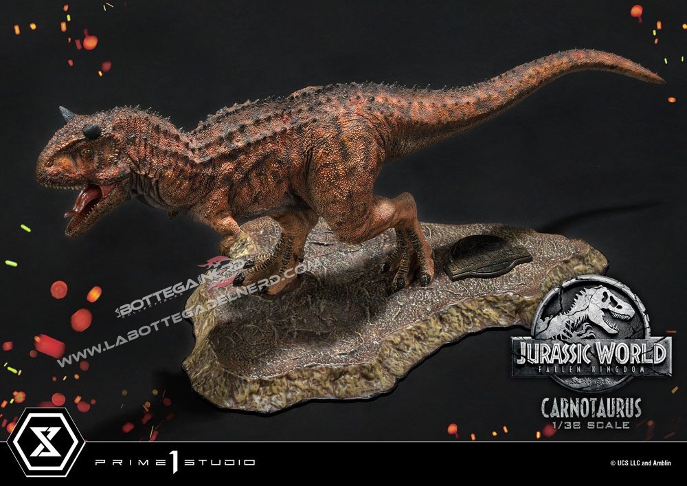 Jurassic World: Fallen Kingdom - PVC Statue 1/38 Carnotaurus 16cm - immagine 3