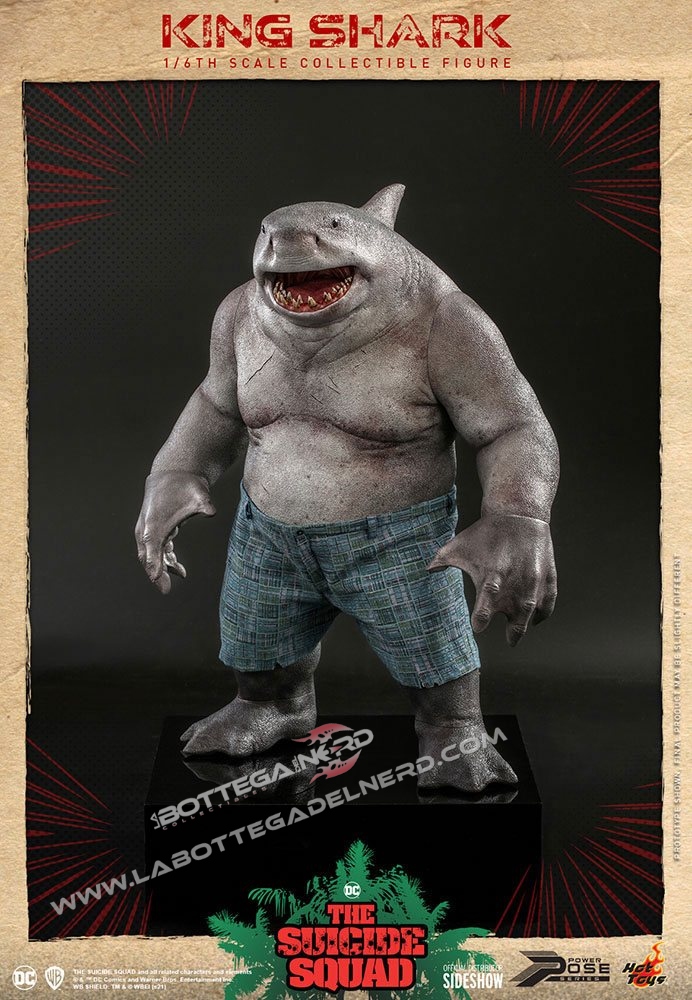 The Suicide Squad - Masterpiece Action Figure 1/6 King Shark 35cm - immagine 2