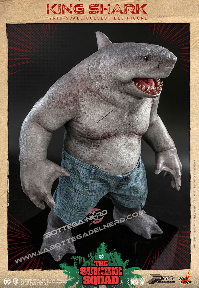 The Suicide Squad - Masterpiece Action Figure 1/6 King Shark 35cm - immagine 3