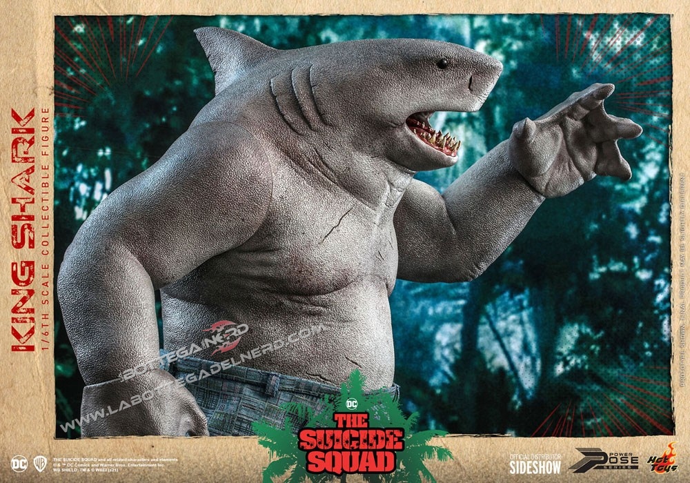 The Suicide Squad - Masterpiece Action Figure 1/6 King Shark 35cm - immagine 5