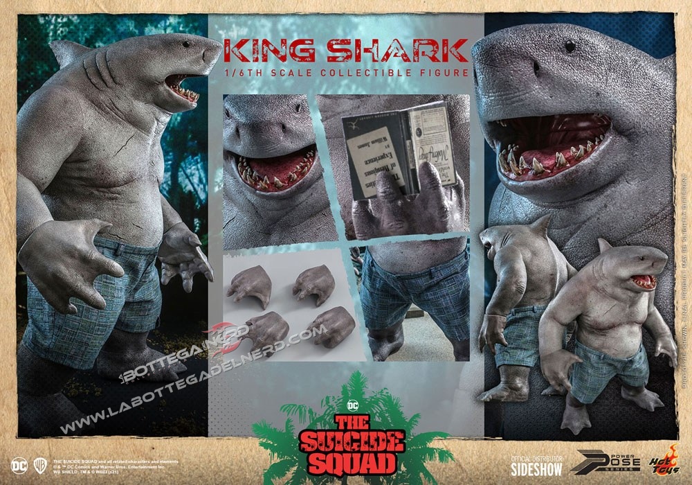 The Suicide Squad - Masterpiece Action Figure 1/6 King Shark 35cm - immagine 8