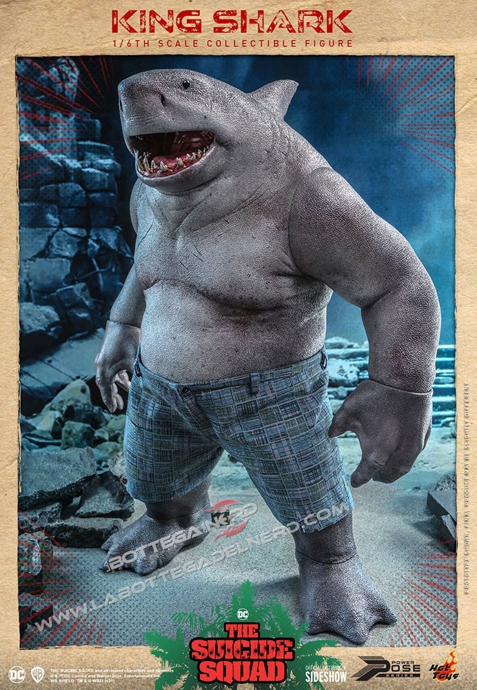 The Suicide Squad - Masterpiece Action Figure 1/6 King Shark 35cm - immagine 4