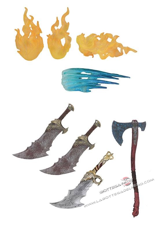 God of War 4 - Ultimate Action Figure 2-Pack Kratos & Atreus - immagine 7