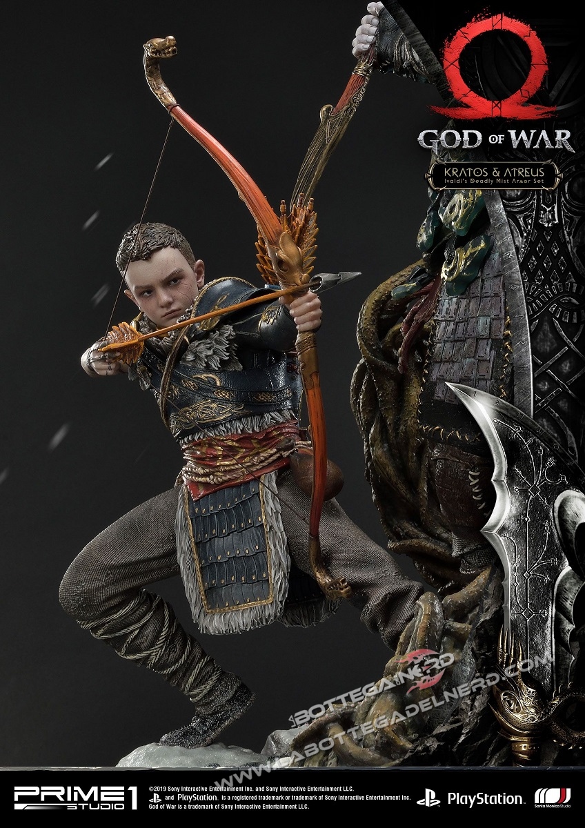 God of War (2018) - Statua Kratos & Atreus 72cm - immagine 7