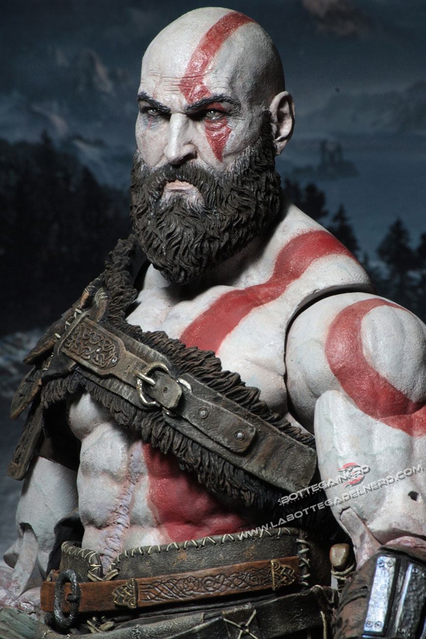 God of War 4 - Action Figure 1/4 Kratos 45cm - immagine 5