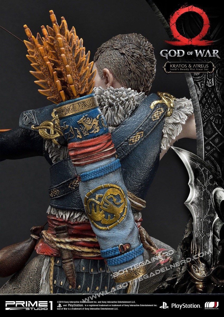 God of War (2018) - Statua Kratos & Atreus Deluxe 72cm - immagine 11