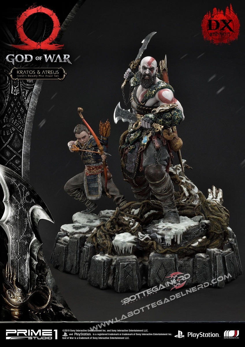 God of War (2018) - Statua Kratos & Atreus Deluxe 72cm - immagine 2