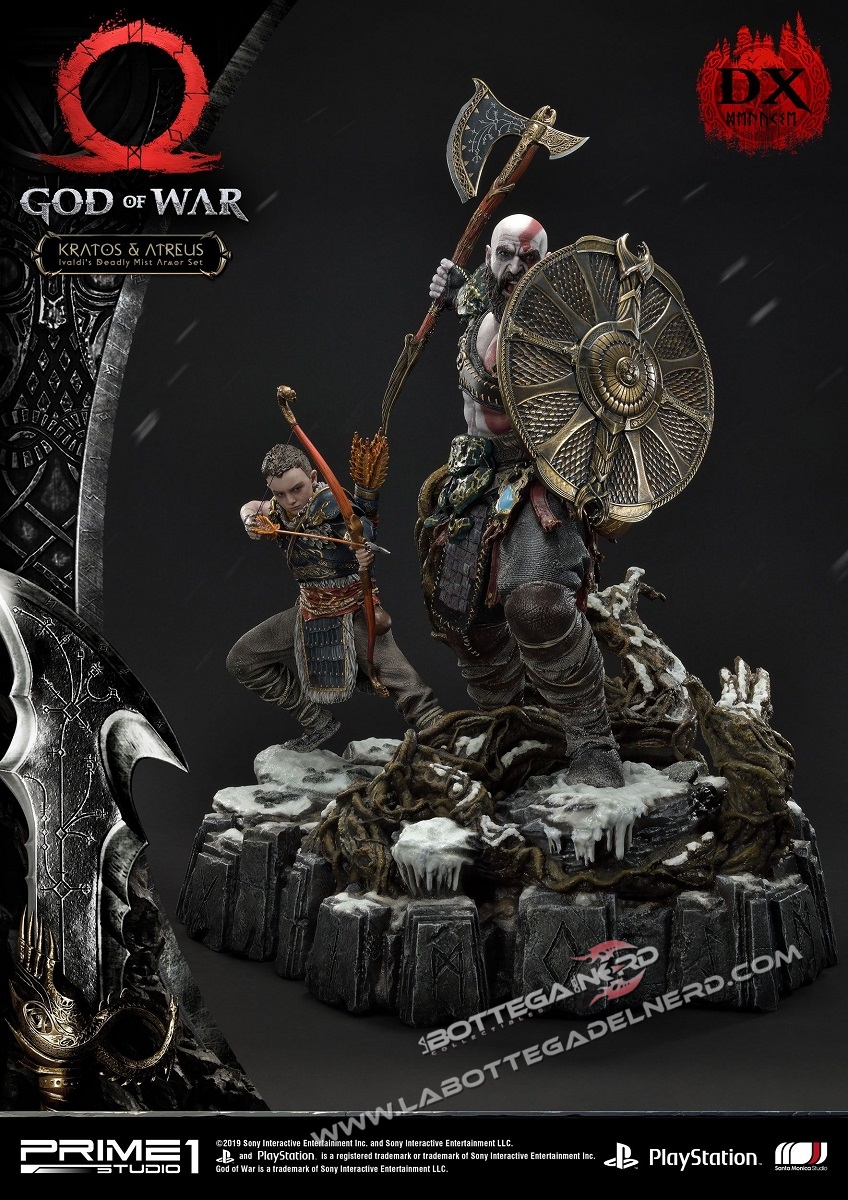 God of War (2018) - Statua Kratos & Atreus Deluxe 72cm - immagine 4