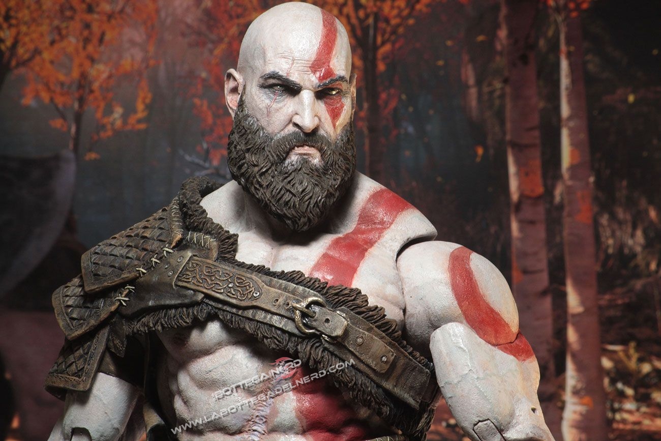 God of War 4 - Action Figure 1/4 Kratos 45cm - immagine 4