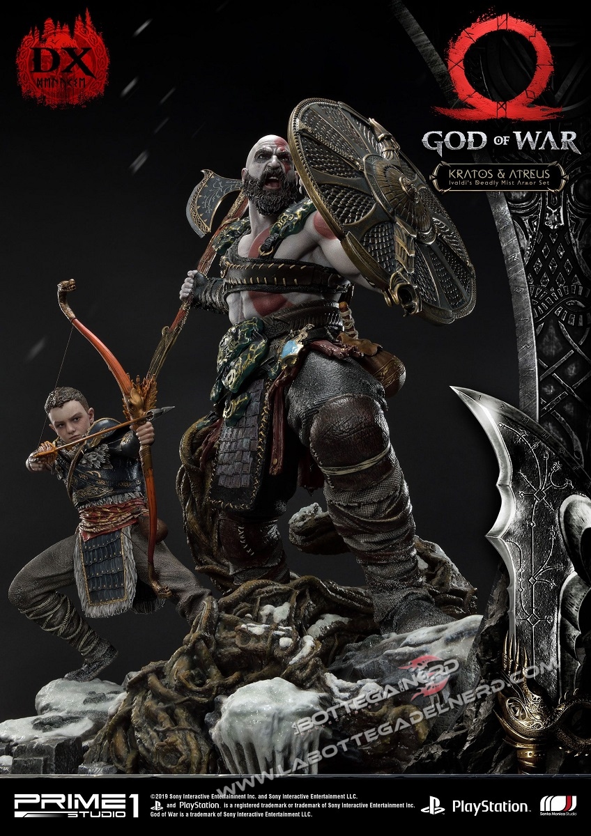 God of War (2018) - Statua Kratos & Atreus Deluxe 72cm - immagine 3