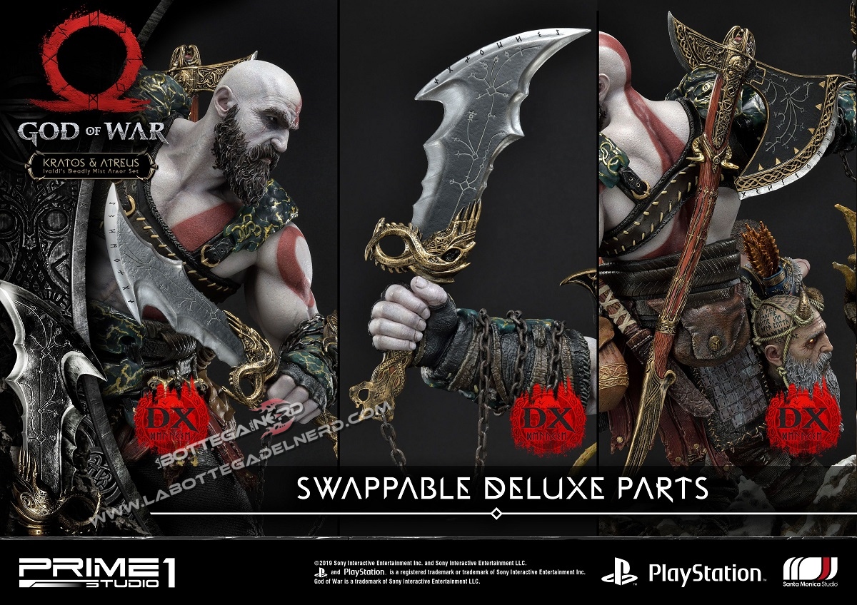 God of War (2018) - Statua Kratos & Atreus Deluxe 72cm - immagine 6