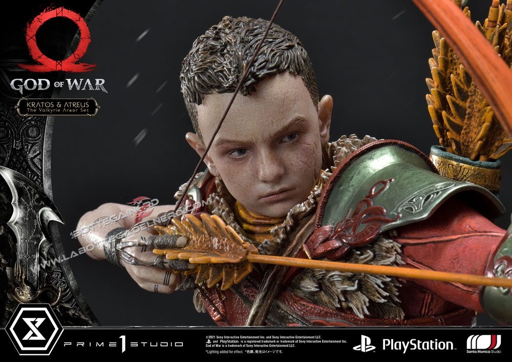 God of War - Masterline Statua Kratos & Atreus Valkyrie 72cm - immagine 6