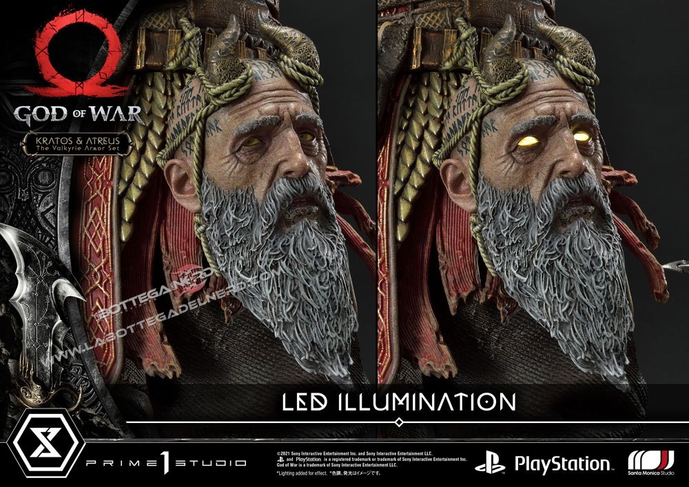 God of War - Masterline Statua Kratos & Atreus Valkyrie 72cm - immagine 12