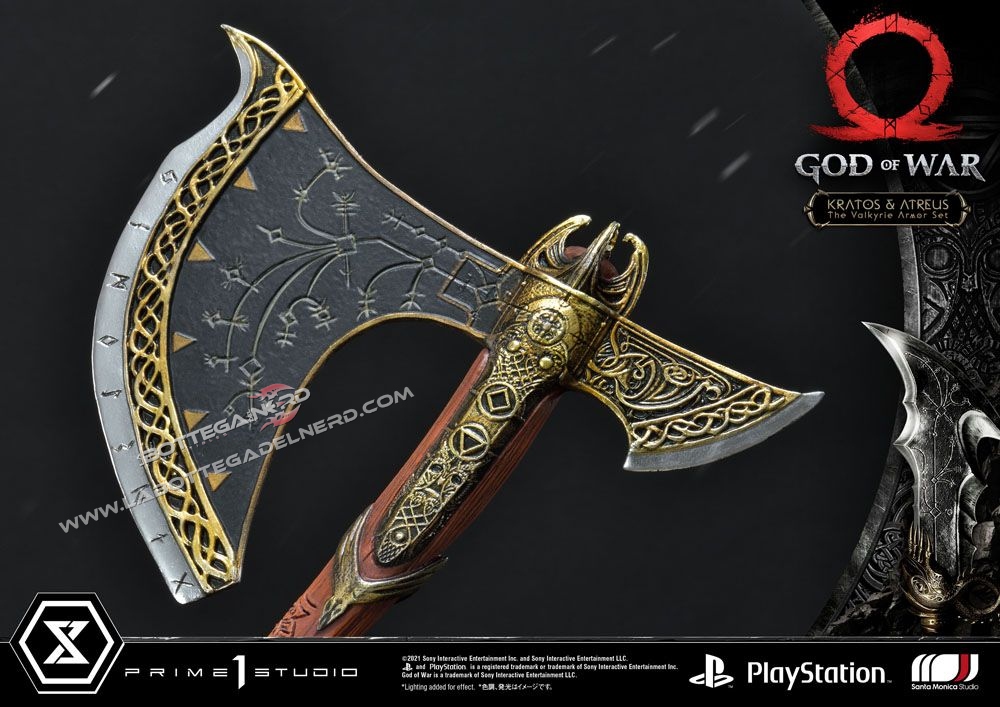 God of War - Masterline Statua Kratos & Atreus Valkyrie 72cm - immagine 9