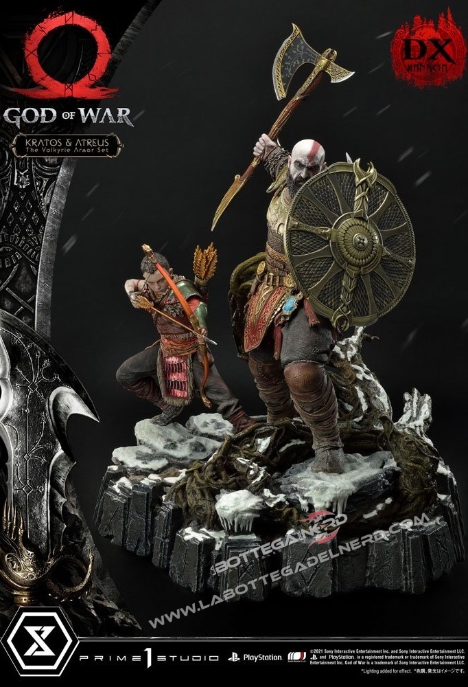 God of War – Masterline Statua Kratos & Atreus Valkyrie (DELUXE) 72cm - immagine 3