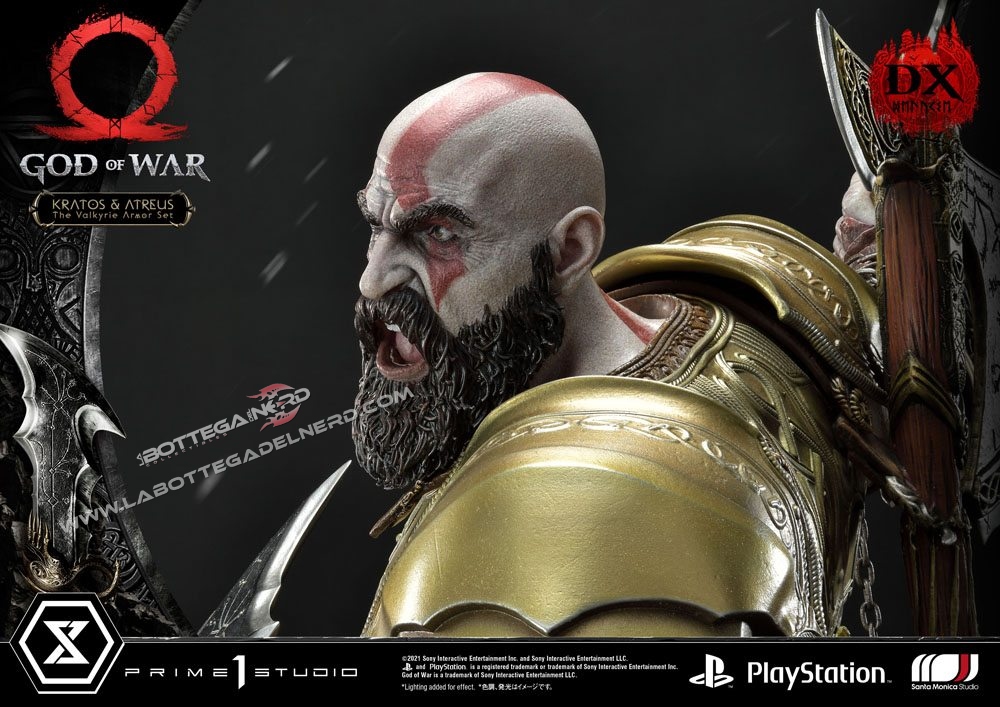 God of War – Masterline Statua Kratos & Atreus Valkyrie (DELUXE) 72cm - immagine 9