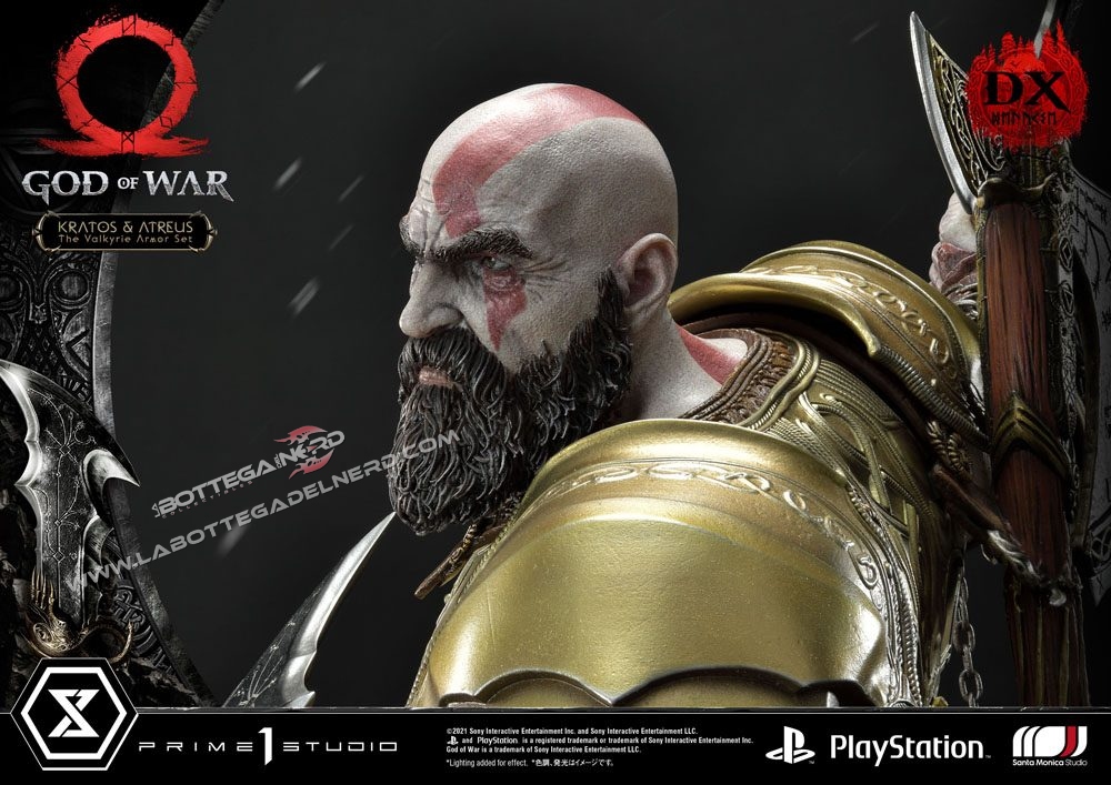 God of War – Masterline Statua Kratos & Atreus Valkyrie (DELUXE) 72cm - immagine 8