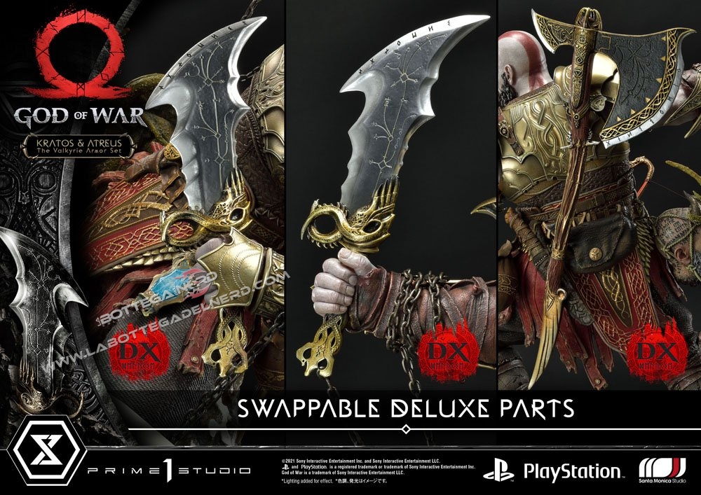 God of War – Masterline Statua Kratos & Atreus Valkyrie (DELUXE) 72cm - immagine 12
