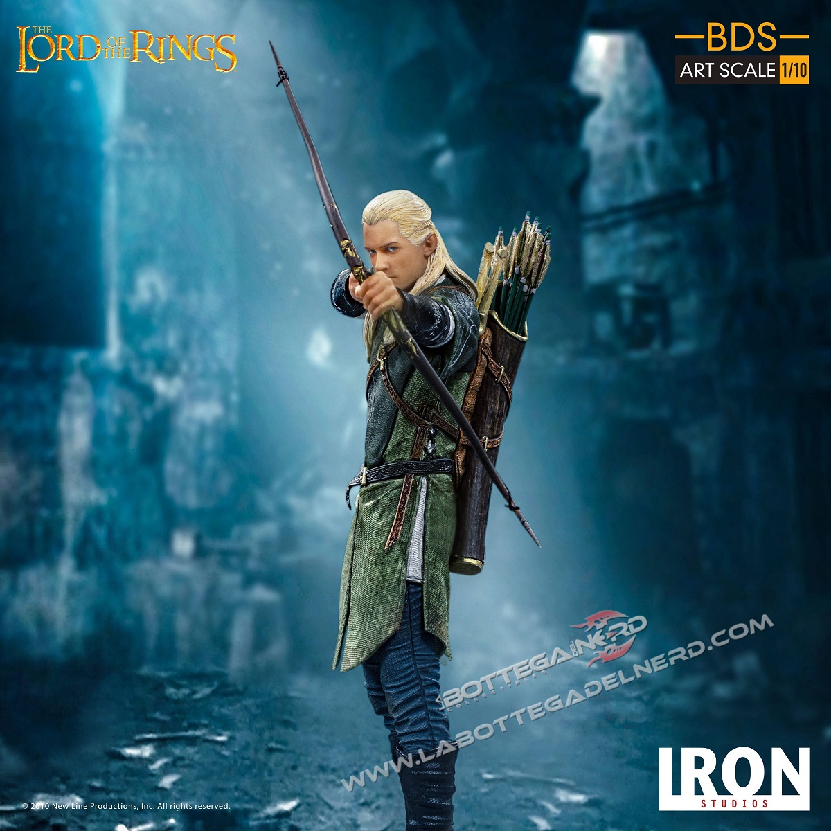 Lord Of The Rings - Art Scale Statua 1/10 Legolas Deluxe 23cm - immagine 5